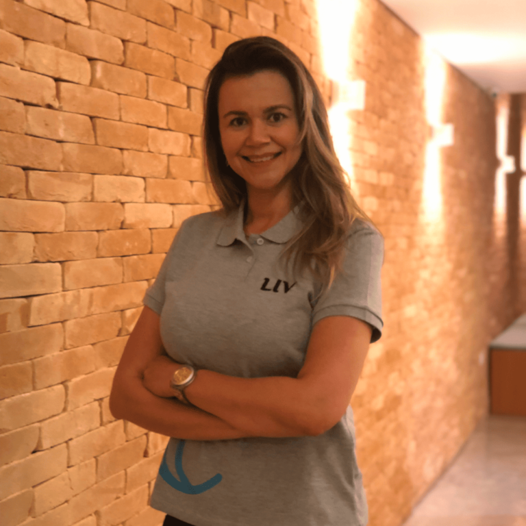 Camila Bildner Santos, fisioterapeuta do LIV
