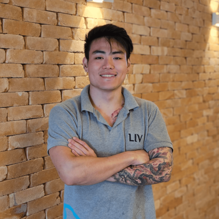 Daichi, massoterapeuta do LIV