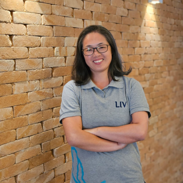 Ayumi, massoterapeuta do LIV