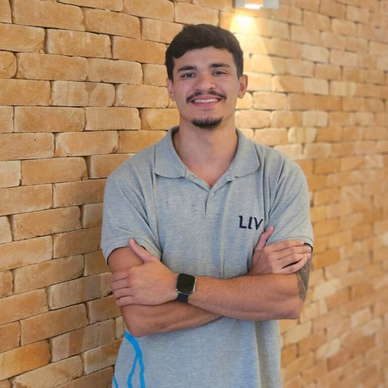 José Lucas Batista de Souza, fisioterapeuta do LIV